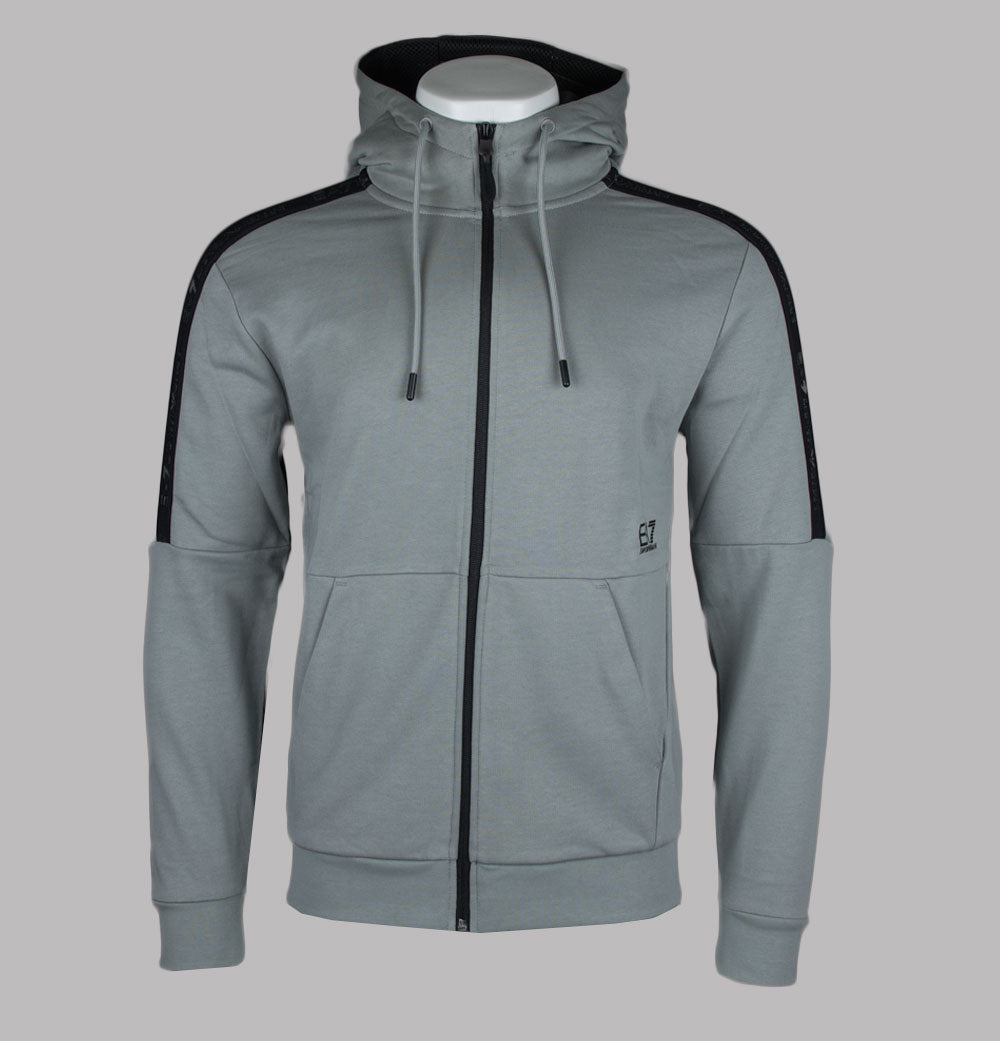 Grey ea7 sweatshirt sale