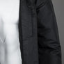 EA7 Logo Series Taping Hooded Bomber Jacket Black/Gold