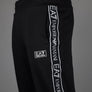 EA7 Logo Series Taping Joggers Black