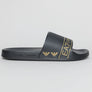 EA7 Logo Sliders Black/Gold