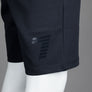 EA7 Metallic Logo Jogger Shorts Night Blue