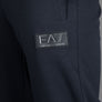 EA7 Metallic Logo Joggers Night Blue