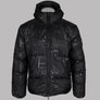 EA7 Mountain Repeat Logo Jacket Black