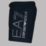 EA7 Oversized Logo Swim Shorts Armani Blue/Silver