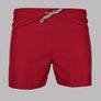 EA7 Oversized Logo Swim Shorts Equestrian Red/Silver