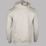 EA7 Rubber Chest logo Hoodie Almond Milk