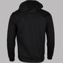 EA7 Rubber Chest logo Hoodie Black