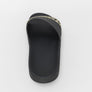 EA7 Sea World Logo Strap Slides Black/Gold