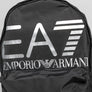 EA7 Silver Big Logo Backpack Black/Silver