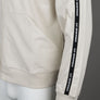 EA7 Taping Full Zip Hooded Sweatshirt Almond Milk