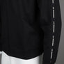EA7 Taping Full Zip Hooded Sweatshirt Black