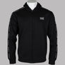 EA7 Taping Full Zip Hooded Sweatshirt Black