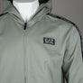 EA7 Taping Full Zip Hooded Sweatshirt Shadow