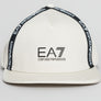 EA7 Taping Logo Cap Almond Milk