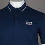 EA7 Tennis Club Polo Shirt Medieval Blue