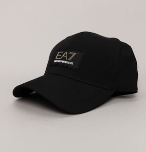 EA7 Train Gold Label Cap Black