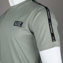 EA7 Train Logo Taping T-Shirt Shadow