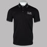 EA7 Viscose Blend Polo Shirt Black