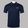 EA7 Viscose Blend Polo Shirt Navy Blue