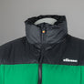 Ellesse Argent Padded Jacket Black/Green