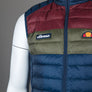 Ellesse Bardy Colour Block Gilet Navy