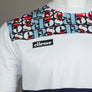 Ellesse Block AOP T-Shirt White