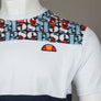 Ellesse Block AOP T-Shirt White