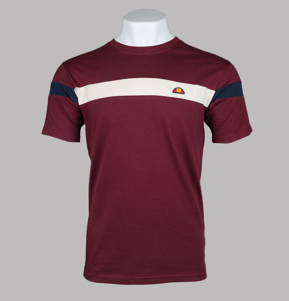 Ellesse Caserio T-Shirt Burgundy – Bronx Clothing