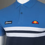 Ellesse Muccio Polo Shirt Blue/Navy/White