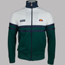 Ellesse Rimini Tracksuit Top Off White/Dark Green