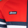 Ellesse Rimini Tracksuit Top Red/White/Navy
