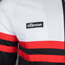 Ellesse Rimini Tracksuit Top White/Black/Red