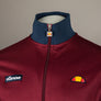 Ellesse Roma Track Top Burgundy