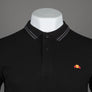 Ellesse Rooks Polo Shirt Black/Grey
