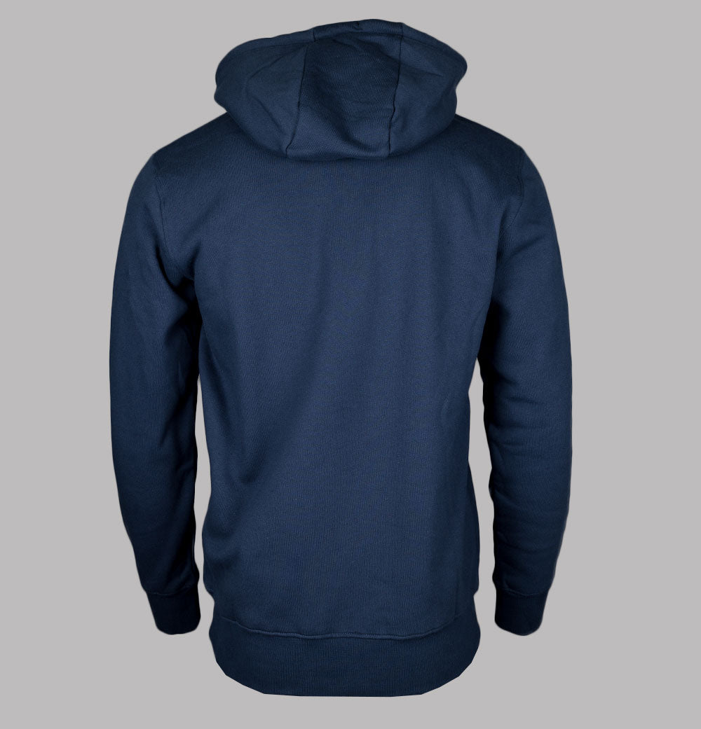 Ellesse Men's SL Gottero Pullover Hoodie - Navy Blue Fleece Hoodie With Front Pocket, Size S