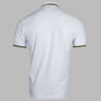 Farah Alvin Tipped Collar Polo Shirt White
