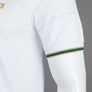 Farah Alvin Tipped Collar Polo Shirt White