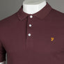 Farah Blanes Polo Shirt Farah Red