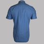 Farah Brewer Slim Fit S/S Oxford Shirt Caribbean Blue