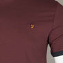 Farah Groves Ringer T-Shirt Farah Red
