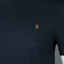 Farah Meadows Cotton Pique T-Shirt True Navy
