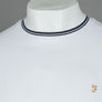 Farah Meadows Cotton Pique T-Shirt White