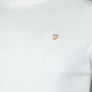 Farah Mullen Cotton Sweater Ecru