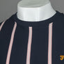 Farah Peralta Stripe T-Shirt True Navy