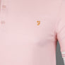 Farah Stanton Polo Shirt Mid Pink