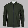 Farah Stenmark Zip Overshirt Evergreen