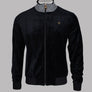 Fila Gold Cenzo Velour Track Top Black