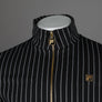Fila Gold Cooper Jacquard Stripe Track Top Black/Egret