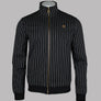 Fila Gold Cooper Jacquard Stripe Track Top Black/Egret