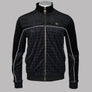 Fila Gold Higgans Velour Track Jacket Black